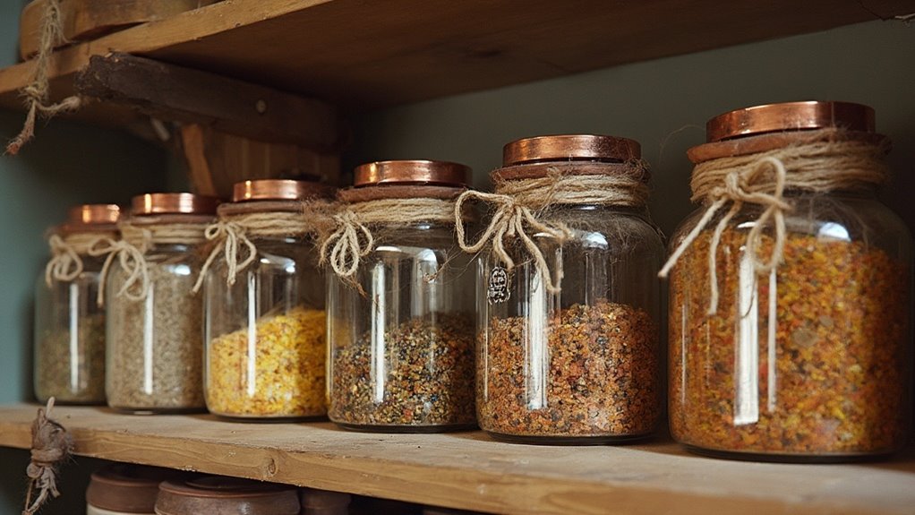 repurpose jars for organization